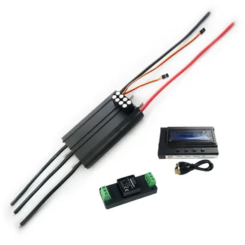شراءMaytech المياه المبردة 300A ESC مع بروجكارد UBEC للبرمجة لركوب الأمواج الكهربائية Efoil Jetski بمحركات قارب MTSF300A-OPTO