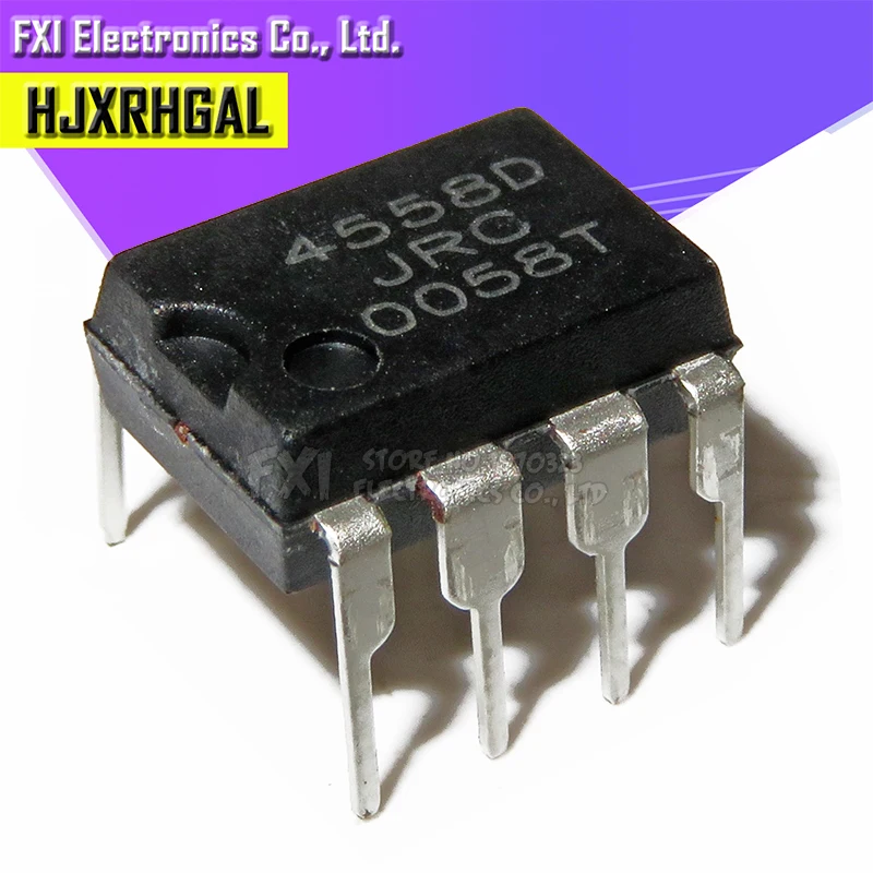 5PCS YG4558 DIP-8 DOUBLE OPERATION AMPLIFIER IC