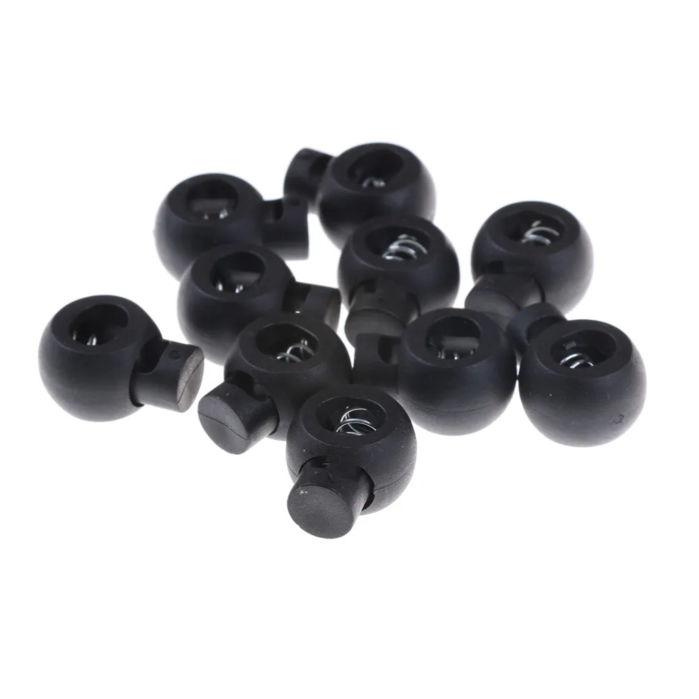 10pcs Plastic Shoe Shoes Accessories Running Supplies Lace Shoelace Buckle Rope Clamp Cord Lock Stopper