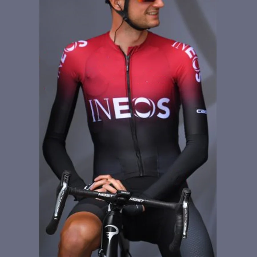 

2020 New chrisfroome ineos Pro team Long sleeves triathlon outdoor skinsuit cycling ropa MTB ciclismo jumpsuit bike race clothes