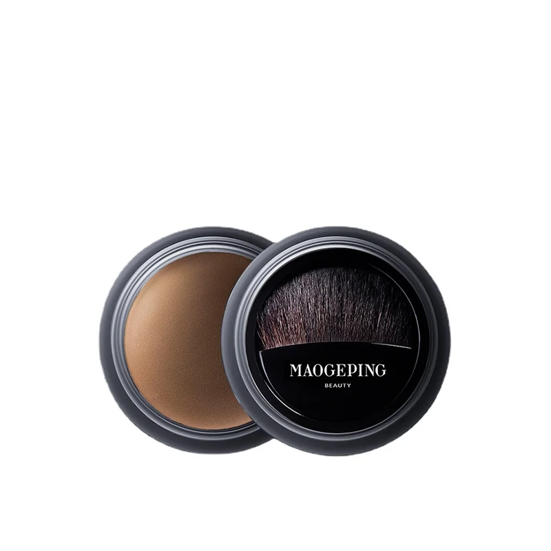 

zq Soft Light Face Collection Powder Hairline Headline Powder Thin Face Contour Compact Side Shadow Nose Shadow