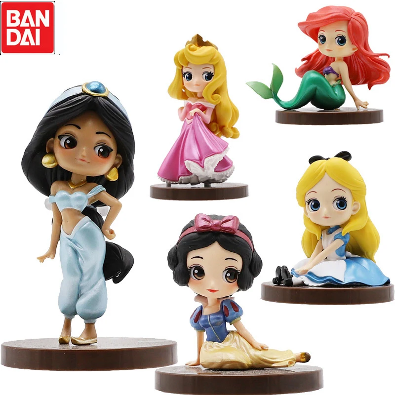 Кукла Bandai Qposket мини Принцесса Ариэль Белоснежка коллекционные куклы | Игровые фигурки и трансформеры -1005001381124610