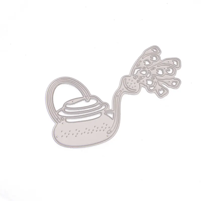 

Watering Pot Metal Dies Cutting for Scrapbooking Card Making 2020 New Arrival Knife Die Template Craft