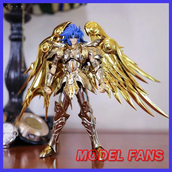 MODEL FANS IN-STOCK JMODEL Saint Seiya EX soul of Gold sog gemini saga metal armor Myth Cloth Action Figure toy