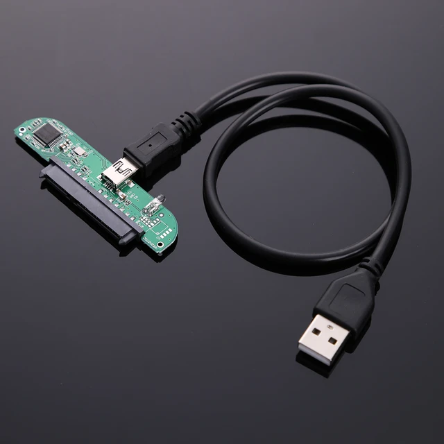 Adaptateur Ssd Câble De Disque Dur 2.5in USB 3.0 Adaptateur SSD HDD Câble  De Disque Dur Accessoires D'ordinateur Portable 