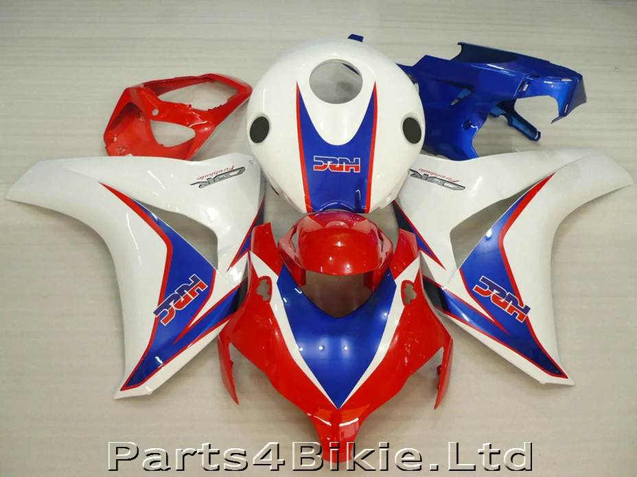 OEM Пластиковый обтекатель комплект Подходит для Honda CBR1000RR 08 09 10 11 Красная белая, голубая обшивка комплект CBR 1000RR 2008-2011 SB08