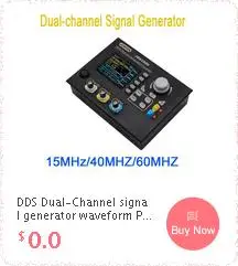 AD9833 AD9844 генератор сигналов DDS источник сигнала Синусоидальная волна треугольная волна квадратная волна/Частота развертки сенсорный экран дисплей