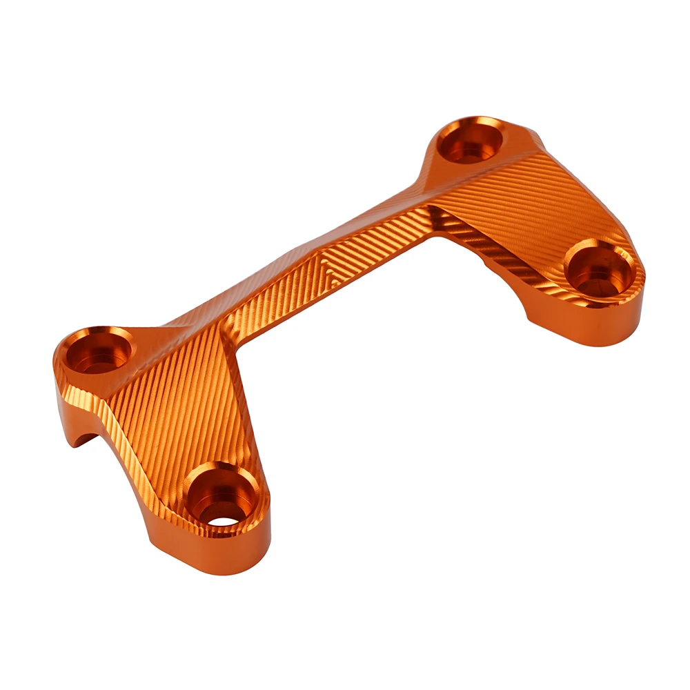 Handlebar Clamp For KTM DUKE 125 200 250 390 2013-2021 2020 2018 2017 2016 2015 2014 CNC Orange Black Handle Bar Mount - - Racext 24