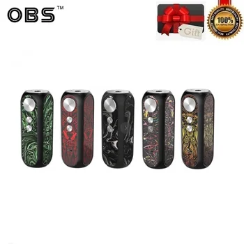 

Original OBS Cube X 80W VW Box Mod Power By 18650 Battery for Cube X Mesh Vape Tank Vaporizer OBS Cube Vs Drag 2 Shogun Luxe
