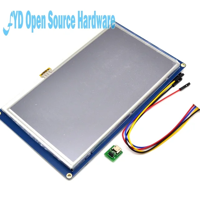 Aihasd 7,0 800 x 480 English Version Nextion HMI Intelligente Touch Screen LCD Display Modulo Per Arduino TFT Raspberry Pi