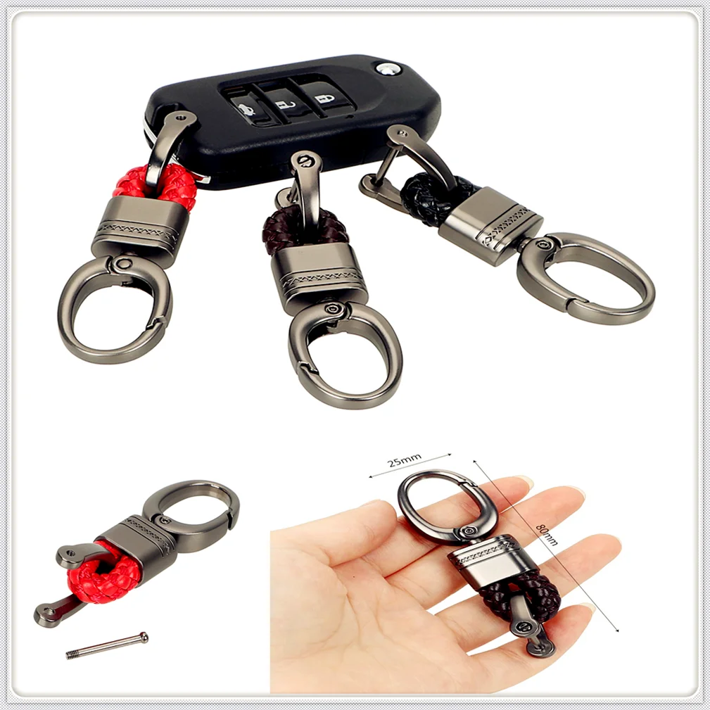 

Car Key Chain Holder Ring Buckle Keyring for Kia Forte Ceed Stonic Stinger Rio Picanto Niro Soulster No3 Sorento Sedona Rondo
