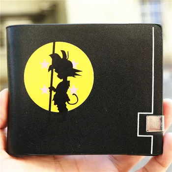 

Anime DragonBall Z Kid Goku PU leather wallet Bi-fold ID Card Holder Purse