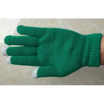 Женские и мужские шерстяные вязаные перчатки с сенсорным экраном для девочек на осень и зиму, утолщенные эластичные варежки, перчатки, тонкие перчатки, аксессуары - Цвет: 16(man thin)
