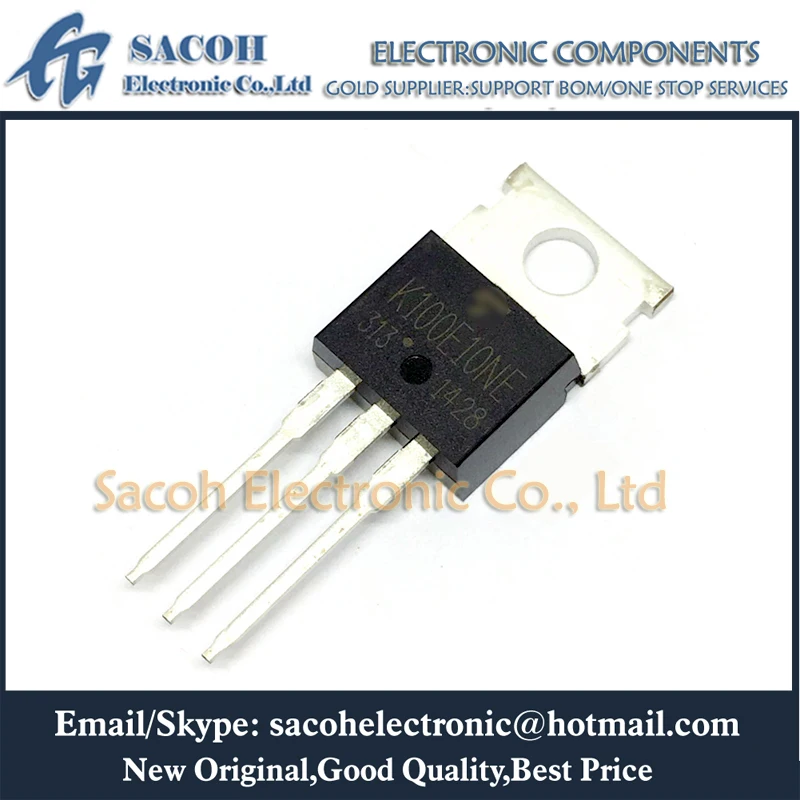 10 шт. TK100E10NE K100E10NE TO-220 100A 100 в n-канальный MOSFET транзистор