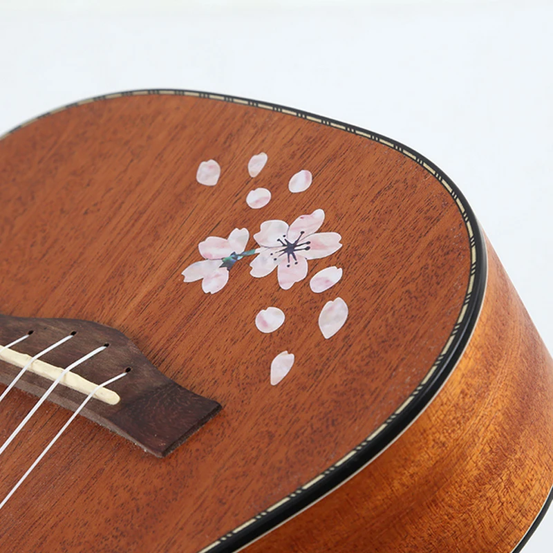 DIY цветок гитара тело Инкрустация Стикер для акустической гитары укулеле бас