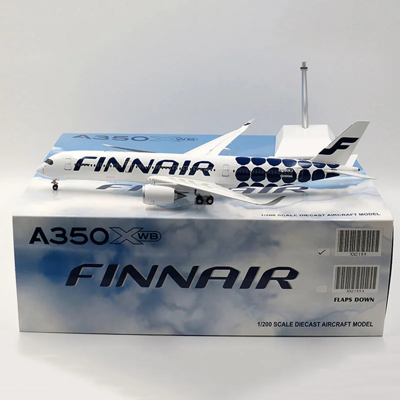 32,6 см 1:200 Airbus 350 A350 самолет FINNAIR самолет модель сплава шасси литая игрушка детский сувенир подарки