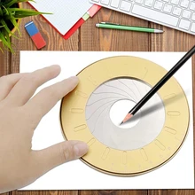 

Stainless Steel Round Compas Circle Drawing Tool School Ruler Set Geometry Compass Professional Drawing Compas Adjustable Size