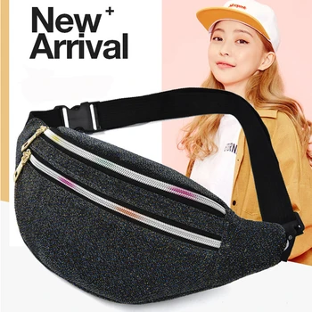 

Women Waist Fanny Pack Belt Bag Travel Hip Bum Bag Small Purse Chest Pouch /BL1