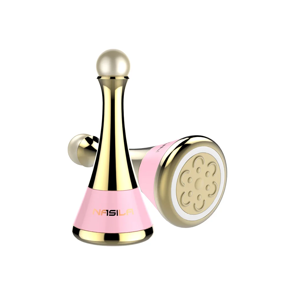 pink with light Мини магнитотерапия машина против старения лица массажер для глаз мешок для удаления морщин ионная терапия омоложение кожи эссенция импорт инструмент - Цвет: pink with light