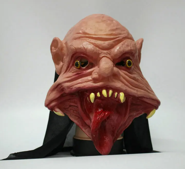 Halloween Makeup Dance Mask Bar Nightclub Scary Mask Horror Grimace Mask Big Face Ghost Series