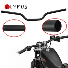 7/" 22 мм черный хром трекер мотоцикл натяжитель дорожный руль для Honda Yamaha Suzuki Kawasaki Ducati