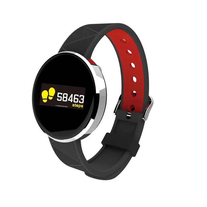 S12 Heart Rate Blood Pressure Test Multi-functional Exercise Smart Band Anti-lost Bracelet D5