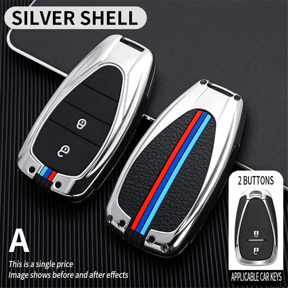 Custodia per auto Smart Key Cover per Chevrolet Malibu Equinox Cruze Camaro 2016 2017 2018 2019 supporto Shell accessori Car-Styling - H7e1eb98f92a4445da9c37e303469945fU