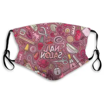 

LAURA FERGUSON Half Face Mask with Filter Unisex Tactical Winter Face Cover for Skiing Graffiti