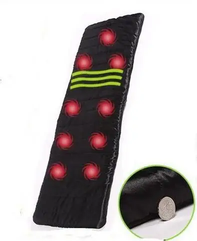 

Full-Body Household Tourmaline Massage Mattress Heating Vibrating Head Neck Electronic Massage Therapy Massager Bed Cushion