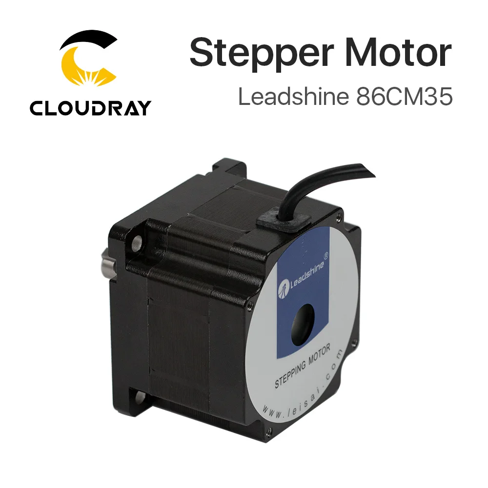 Шаговый двигатель Leadshine Nema 34 86 мм 3 фазы 350 нм 4 а 6 проводной кабель для 3D принтера CNC