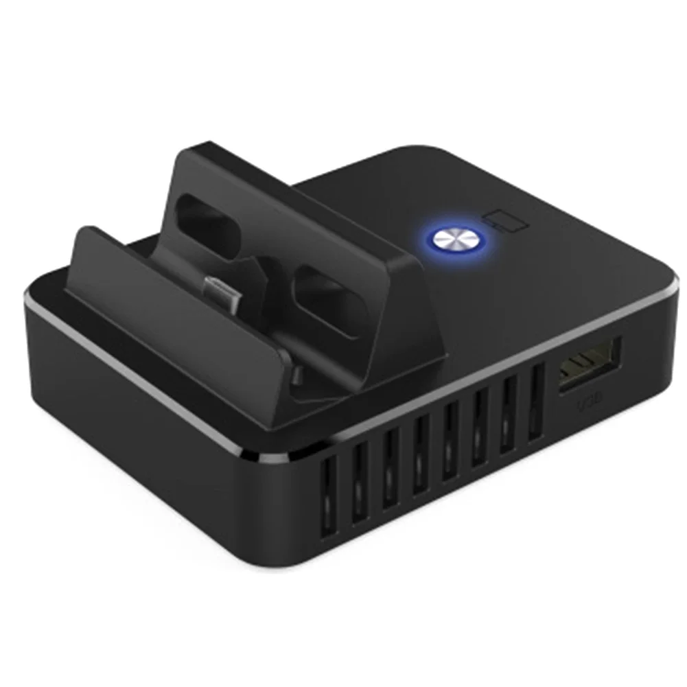 Переключатель телевизора HDMI Подставка для зарядки охлаждающий кронштейн Портативный адаптер Conventor