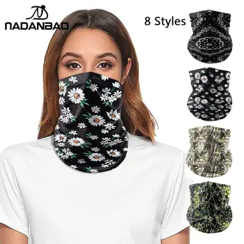 

NADANBAO Mandala Scarf Camouflage Balaclava Variety Tube Headband Headwear Bicycle Head Scarf Snowboard Headscarf Half Face Mask