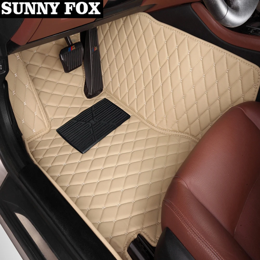 Sunny Fox автомобильные коврики для BMW 3/4/6/7 серии GT M3 X1 X3 X4 X5 X6 Z4 5D авто-Стайлинг любую