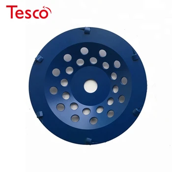 

PCD05 Diamond Bond Concrete Grinder 7 Inch PCD Polishing Wheel Grinding Disc for Epoxy Glue Coating Removing 9PCS