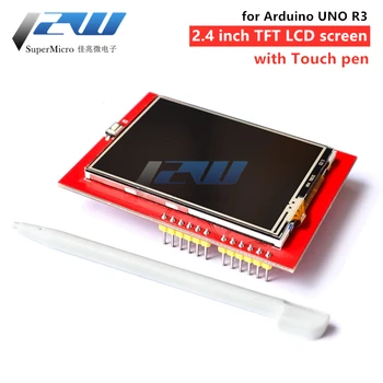 

TFT LCD Module 2.4 Inch TFT LCD Screen for Arduino UNO R3 Board and Mega 2560 Holder with Touch Pen, UNO R3