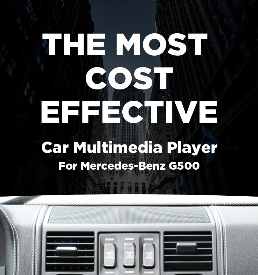 Flash Deal Android 7.1 8.8 Inch Car Multimedia Player For Mercedes Benz G500 GPS Audio Radio Navigation Multimedia Radio HeadUnit 0