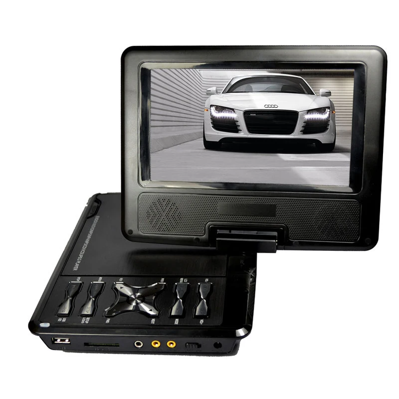 

Mini Mobile TV 7-inch portable DVD built-in stereo speaker stereo headphone output supports game function