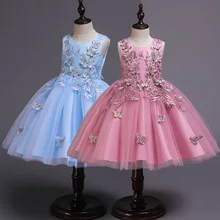 Нарядные Детские платья Элегантное кружевное платье подружки невесты на свадьбу для девочек-подростков Vestido, вечерние официальные платья для девочек 8, 10, 12, 13, 14 лет