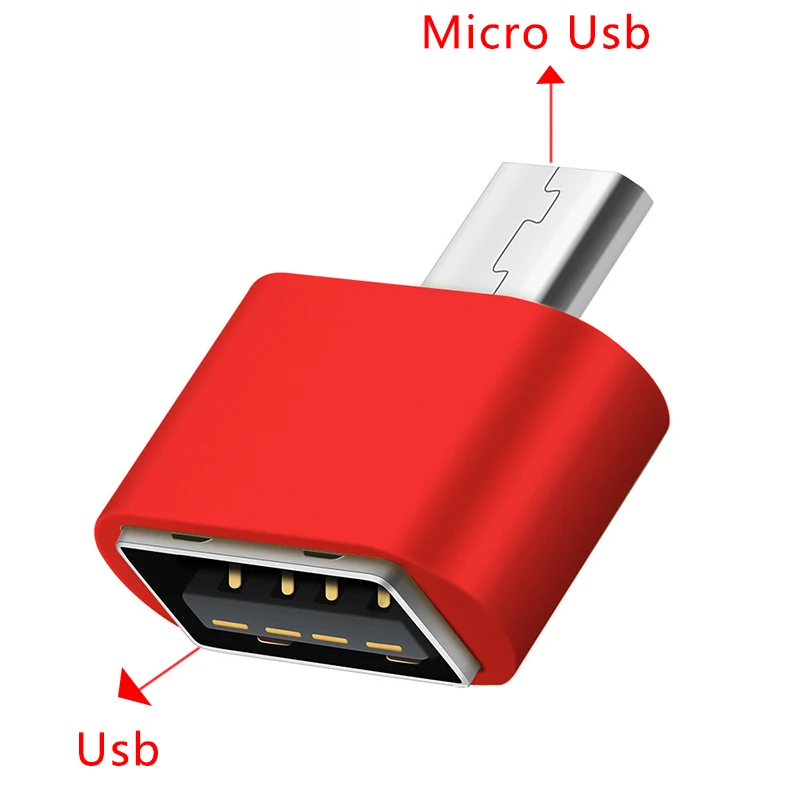 3 Micro USB OTG кабель передачи данных Micro USB мужчина к USB Женский адаптер для samsung htc Android - Цвет: 3