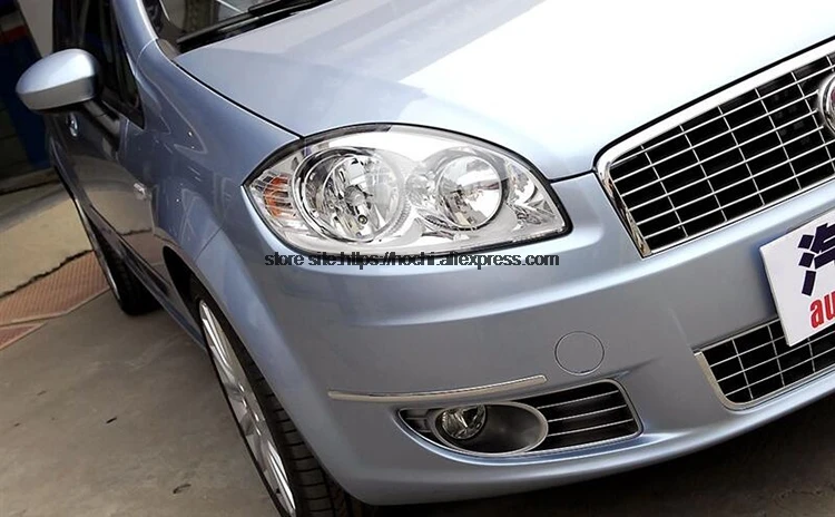 HochiTech для Fiat Linea 2007- ультра яркий SMD белый светодиодный ангельские глазки 2600LM 12 В halo Кольцо Комплект дневной ходовой светильник DRL