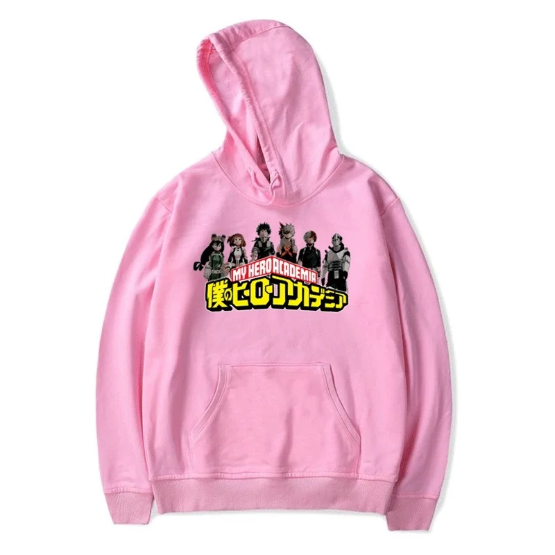 Anime hoodies 3 Толстовка My Hero Academy для мужчин/wo для мужчин хип-хоп толстовка с капюшоном куртки Повседневный хлопковый пуловер Аниме толстовки Модные уличные толстовки Толстовка - Цвет: Anime hoodies 3