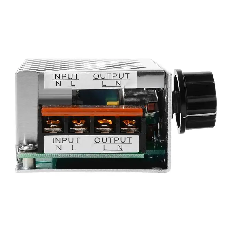 

Top-4000AC 110V 220V SCR engine voltage regulator speed controller electronic dimmer directive thermostat TE 474