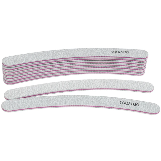 Curved 3-in-1 ergonomic Nail File – STYLIDEAS EU