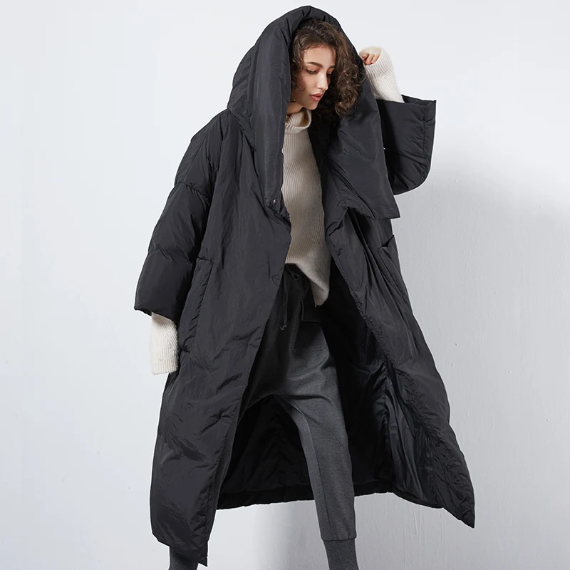 XS-7XL Plus size Winter over the knee longer