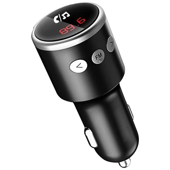 

MP3 Music Player Car FM Transmitter Wireless Comunication USB Port for Vehicle DQ-Drop