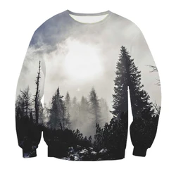 Forest 3D Print Causal Clothing New Fashion Men Women Sweatshirt Plus Size S-7XL Harajuku