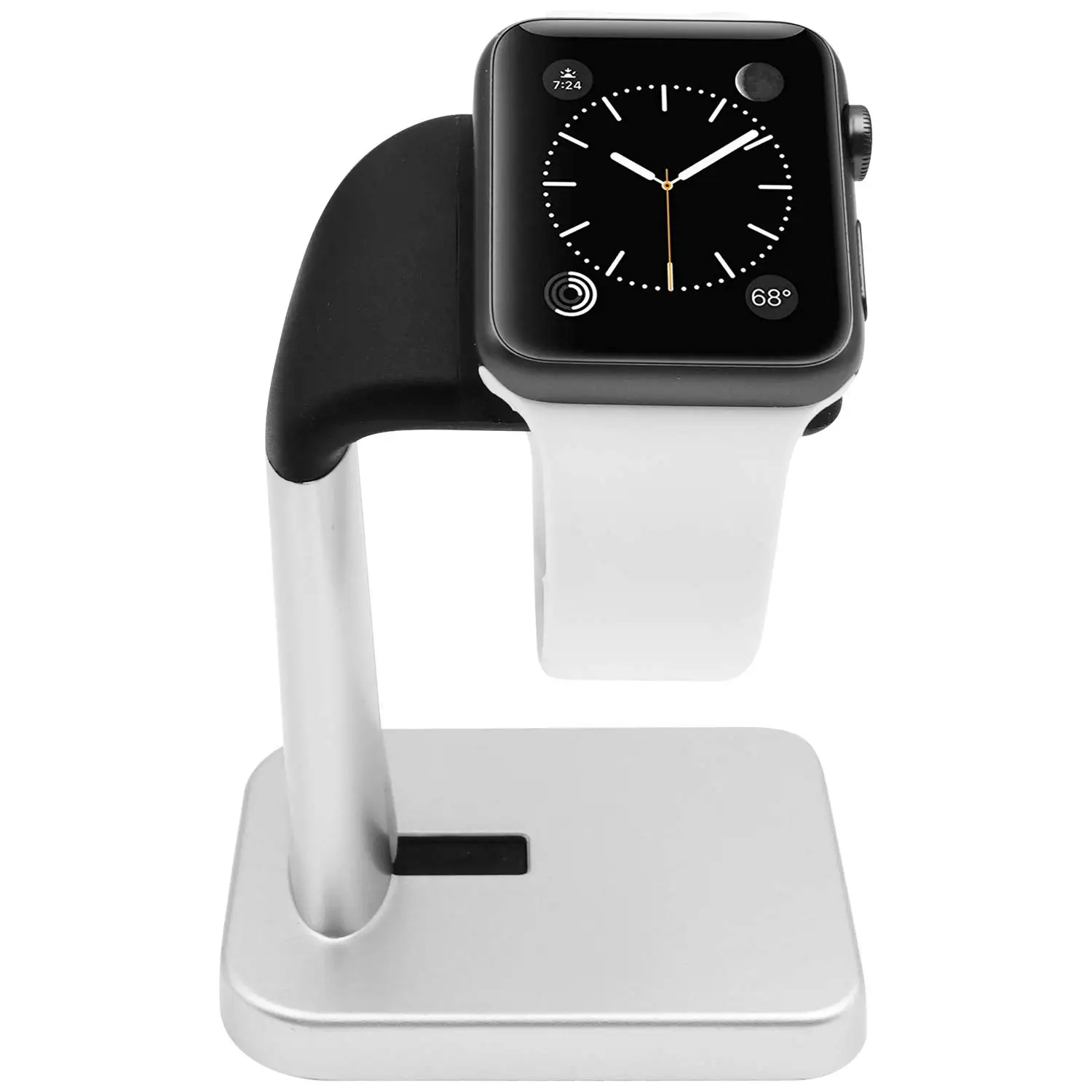 

Apple Watch Stand Holder - The Perfect Nightstand iWatch Charging Dock Station - Compatible with Smartwatch Series 4 3 2 1