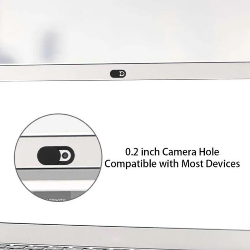 

6/9 Pcs Webcam Cover Web Camera Privacy Blocker Computer 0.7mm Ultra Thin Black