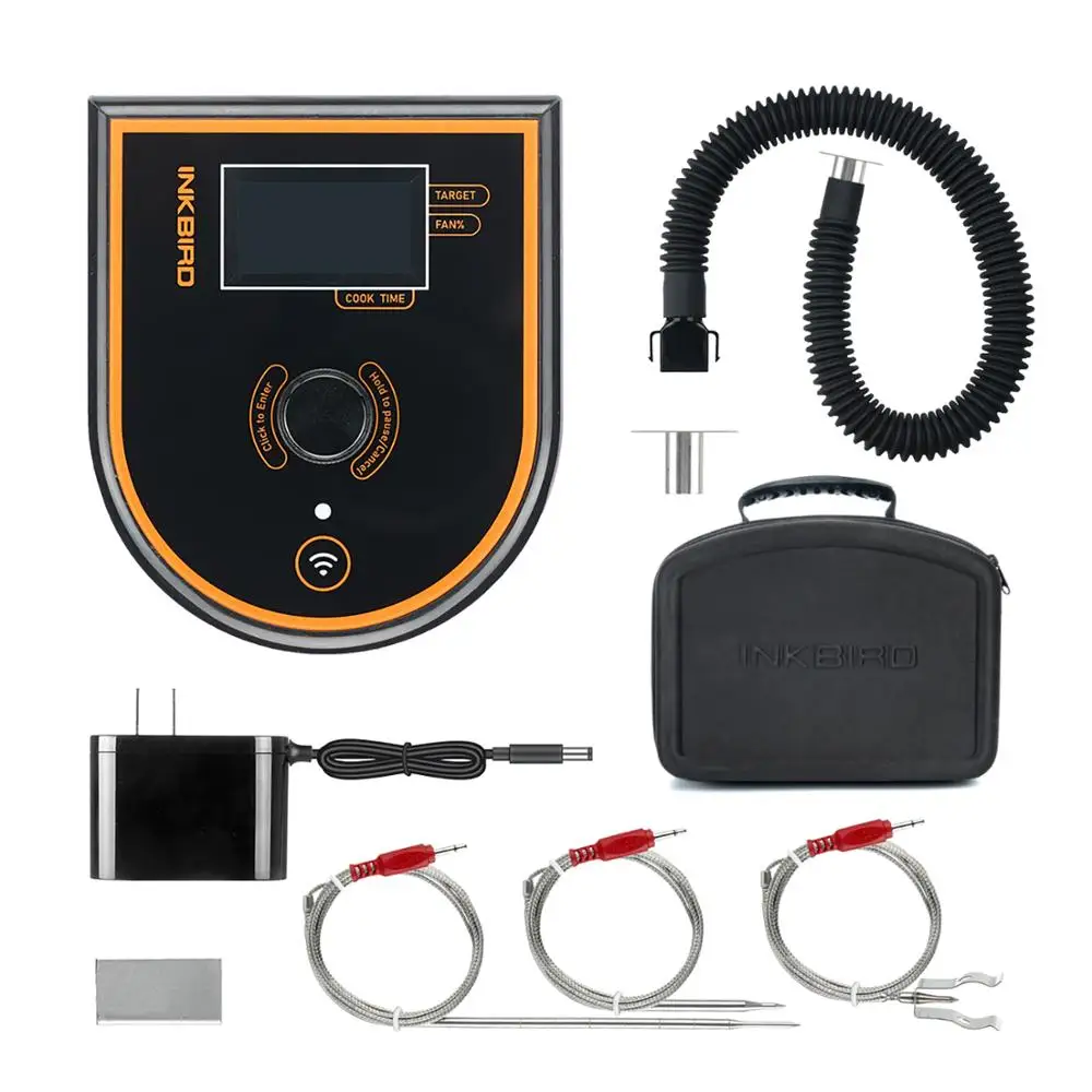 INKBIRD ISC-007BW 오븐 온도 컨트롤러 WIFI/BT 연결 큰 녹색 계란 Kamado Joe Weber Primo 120V-220V