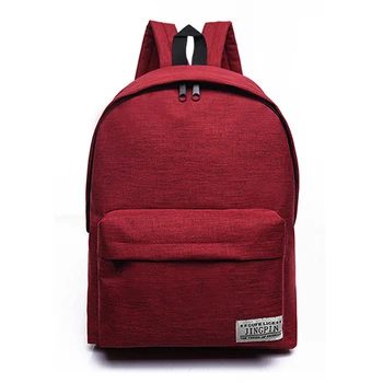 

Canvas Backpack, UxradG Men Women Schoolbag Satchel Tablet PC Casual Travel Rucksack Zipper Bag